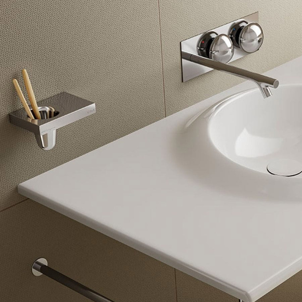 Стакан для ванной VitrA Istanbul хром A48017 (детальная фотография), современные, hi-tech