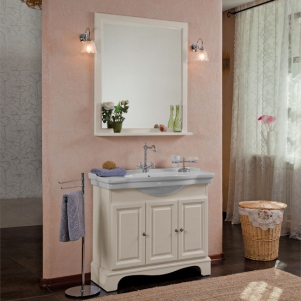 Зеркало для ванной с полкой La Beaute Michel SPEC175 (детальная фотография), по запросу