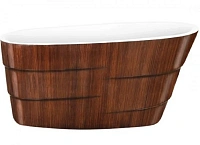Ванна акриловая, цвет Brown Wood, Lagard Auguste