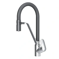 Смеситель для кухни AM.PM Like хром, черный