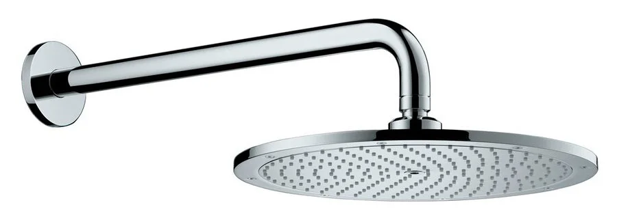 Верхний душ Hansgrohe Raindance S хром 27493000 (детальная фотография), современные, hi-tech