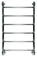 Полотенцесушитель водяной Ника Quadro 80x50 см хром