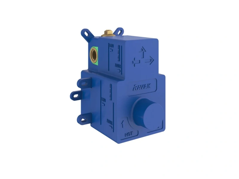 Скрытая часть смесителя Ravak R-box для ванны/душа X070235 (детальная фотография), в наличии