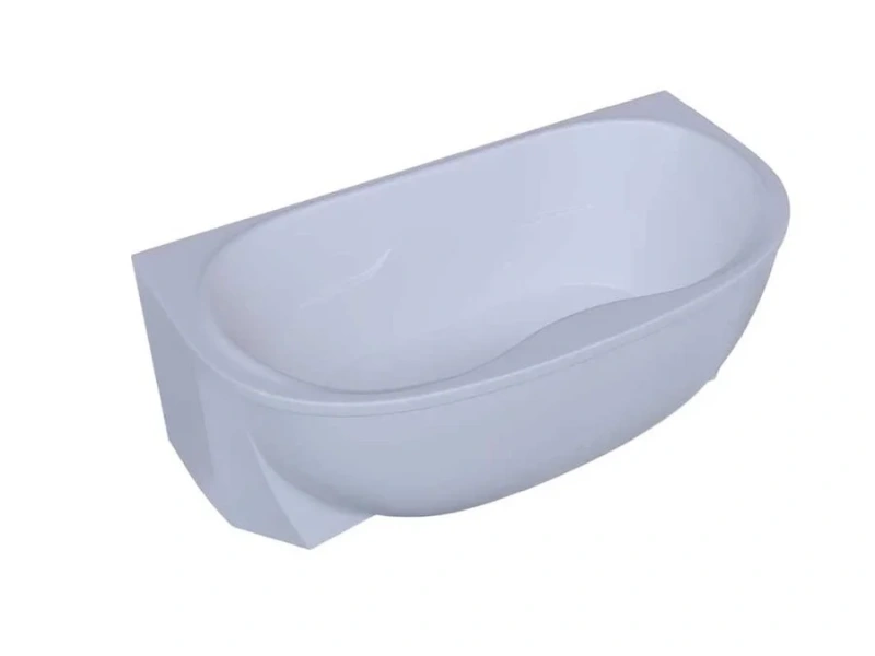 Ванна акриловая Акватек Мелисса MEL180-000 180х95 см полукруглая (детальная фотография), акриловые