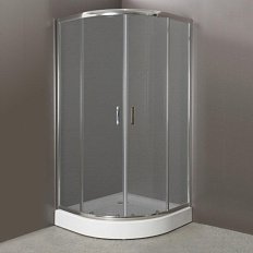 Душевой уголок BelBagno Uno 85х85 см стекло рифленое