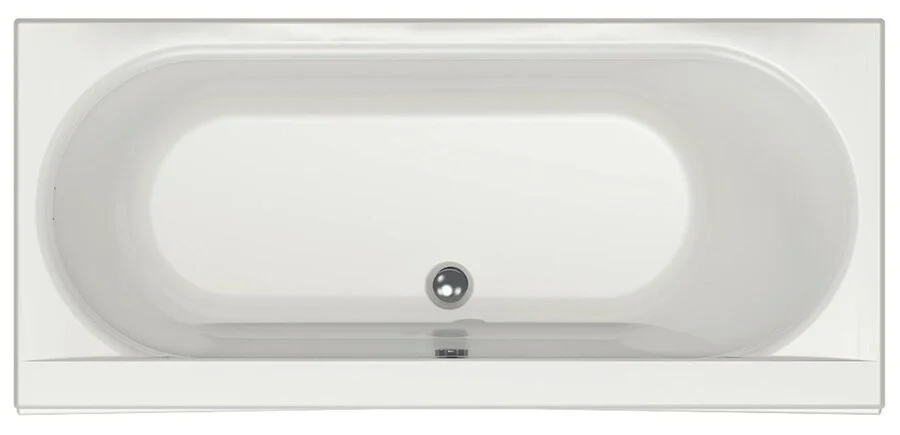 Акриловая ванна Eurolux Orio E1016075028, 180 х 80 см, белая (детальная фотография), современныe, hi-tech