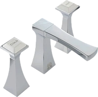 Смеситель для раковины Migliore Opera хром/белый