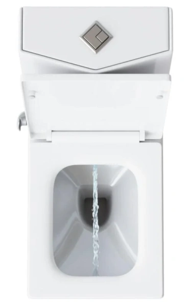 Унитаз моноблок Laguraty с функцией биде 071AC (детальная фотография), с бачком