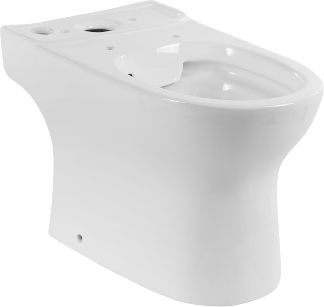 Чаша для унитаза-компакта BelBagno Steam безободковая BB130CPR (детальная фотография)