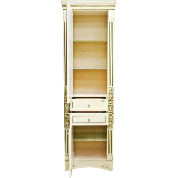 Шкаф-пенал, петли слева, Misty Беатрис Л-беа05060-033Л (детальная фотография), по запросу