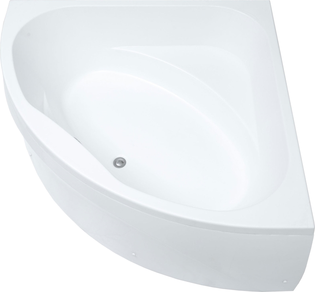 Ванна акриловая Aquanet Vista 150 x 150 см белая 254389 (детальная фотография), акриловые