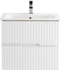 Тумба под раковину подвесная Cezares Duet 60 см Bianco Opaco