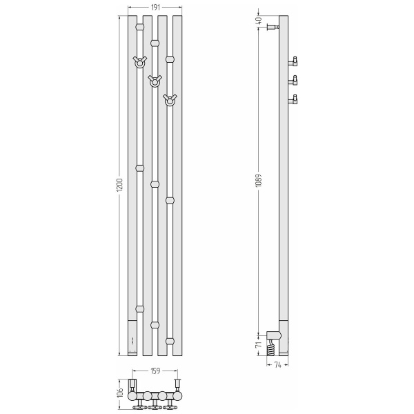 Схема (детальная фотография), белыe