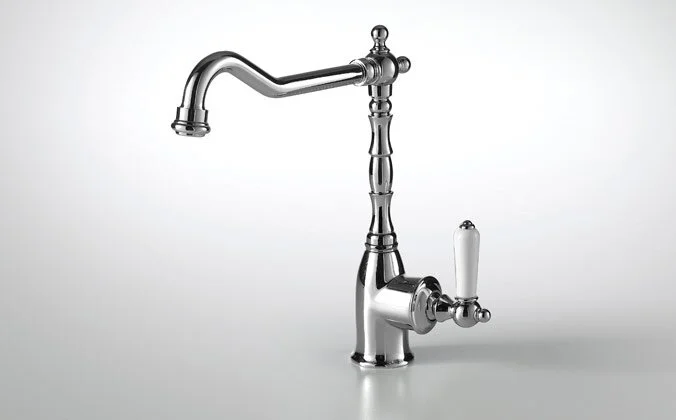 Смеситель для кухни Bravat Art F775109C-1 (детальная фотография), современные, hi-tech