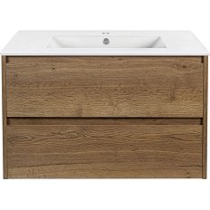 Тумба под раковину подвесная Vincea Gio 80,7 см T.Oak