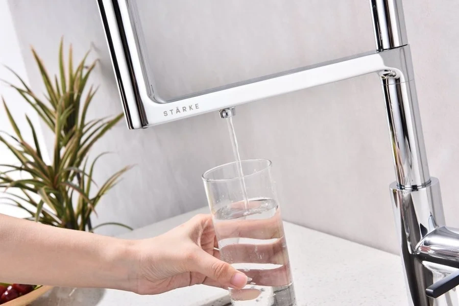 Смеситель для питьевой воды Paulmark Tornado To213402 с гибким изливом (детальная фотография), в наличии, нет в наличии