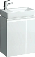Тумба под раковину подвесная Laufen Pro S 47 см белая матовая, левая