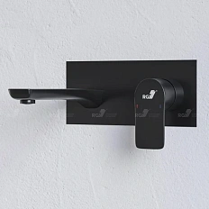 Смеситель для раковины RGW Shower Panels SP-46B черный