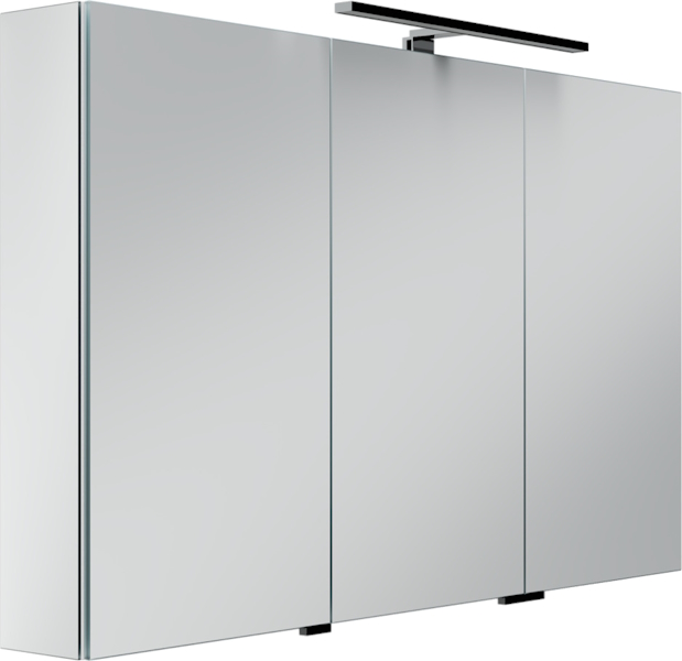 Зеркальный шкаф с подсветкой Sancos Hilton 120 см прямоугольный Z1200 (детальная фотография)