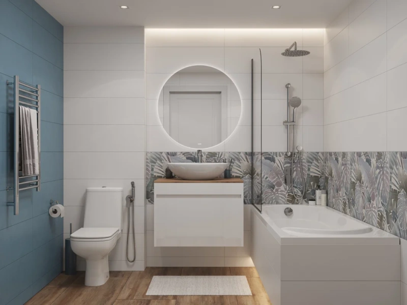 Душевой комплект Cersanit Moduo хром 64087 (детальная фотография), душевые комплекты, наборы