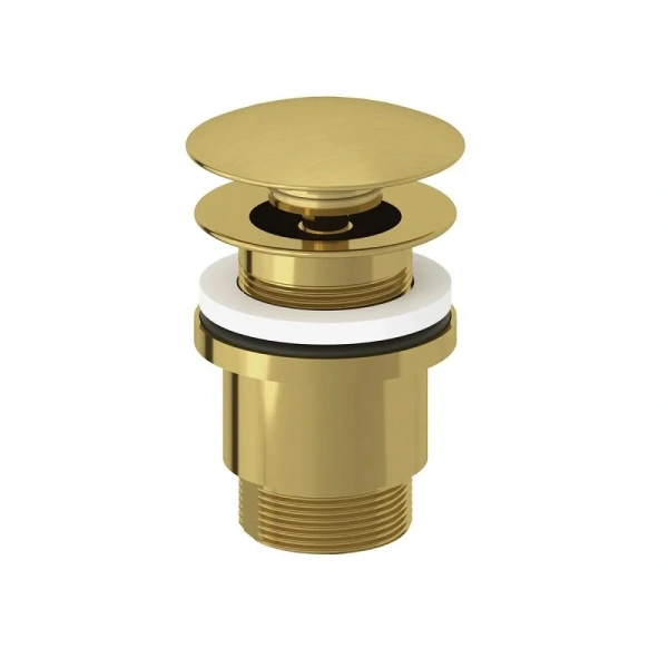 Донный клапан Kludi золото брашированное 10426N0-00 (детальная фотография)