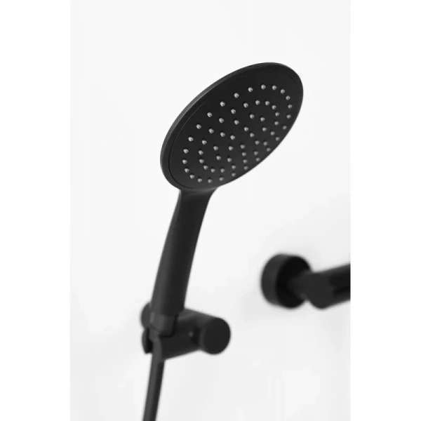 Смеситель для ванны Cezares Leaf черный матовый LEAF-VD-NOP (детальная фотография), черные