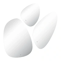 Зеркало с подсветкой Abber Teil 110 см нестандартное