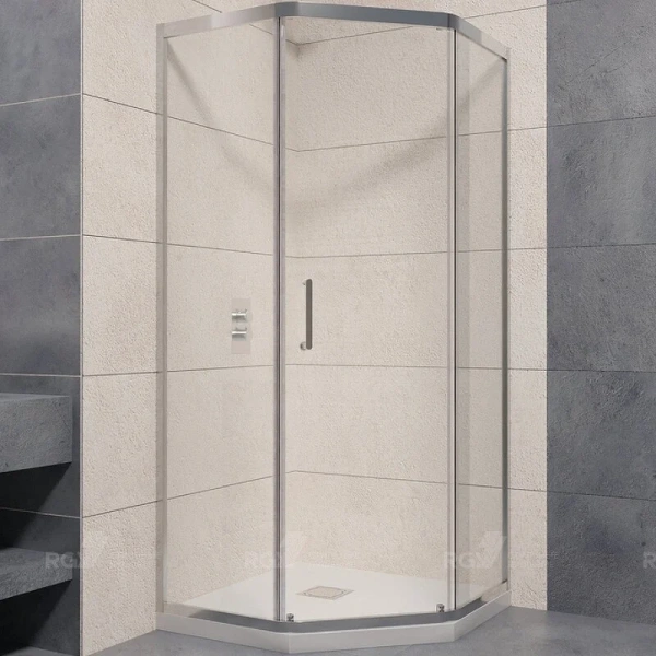 Душевой уголок RGW Passage PA-86 90x120 см профиль хром, стекло прозрачное 38088692-11 (детальная фотография), современные, hi-tech