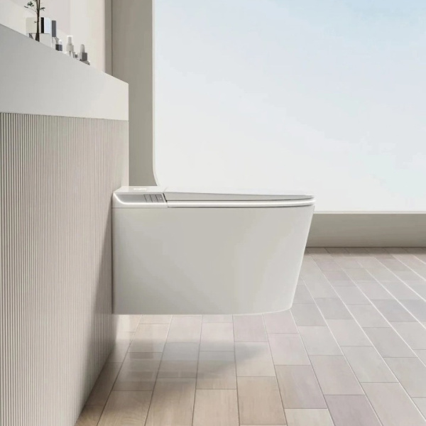 Унитаз подвесной Allen Brau Smart с функцией биде 4.I1001.20 (детальная фотография), современные, hi-tech, круглые