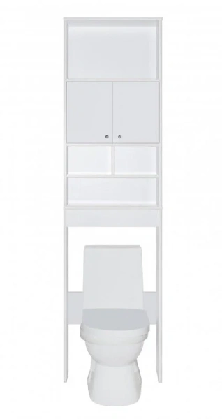 Шкаф-пенал напольный Style Line Эко Стандарт 55 см над унитазом АА00-000059 (детальная фотография)