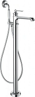 Смеситель для ванны Cezares Liberty напольный с ручным душем