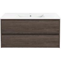 Тумба под раковину подвесная Vincea Gio 100,6 см R.Oak