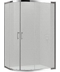 Душевой уголок Cezares Eco 100x80 см стекло рифленое