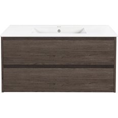 Тумба под раковину подвесная Vincea Gio 100,6 см R.Oak