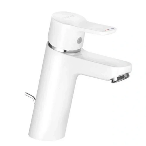 Смеситель для раковины Kludi Pure&Easy белый - фото 2