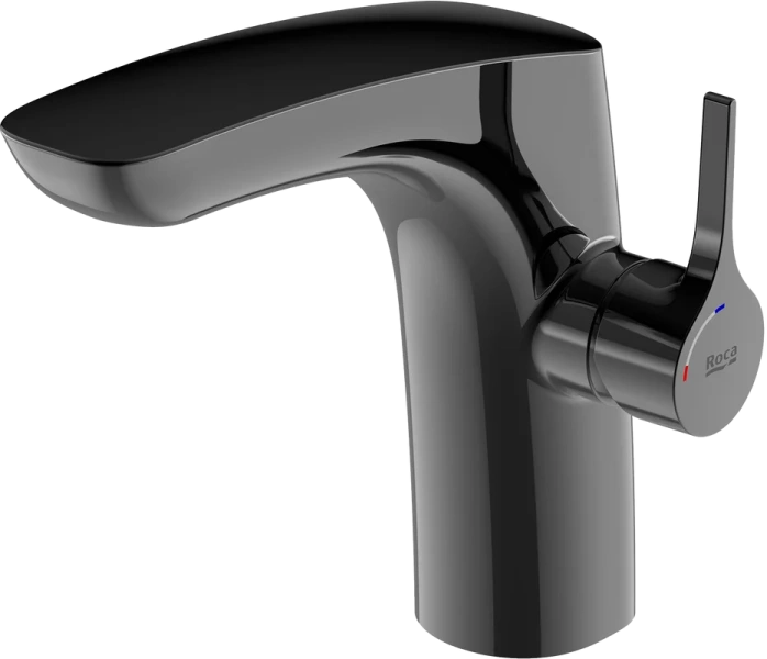 Смеситель для раковины Roca Insignia черный титан, без донного клапана 5A3B3ACN0 (детальная фотография)