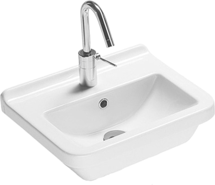 Раковина Hatria Erika Pro YXBJ01 45х40 см (детальная фотография), современные, hi-tech