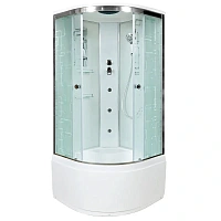 Душевая кабина Deto EM 90x90 см с высоким поддоном
