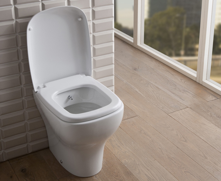 Унитаз-биде напольный Globo Genesis GEB02 (детальная фотография), приставные, встраиваемые