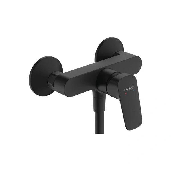 Смеситель для душа Hansgrohe Logis черный матовый 71600670 (детальная фотография)