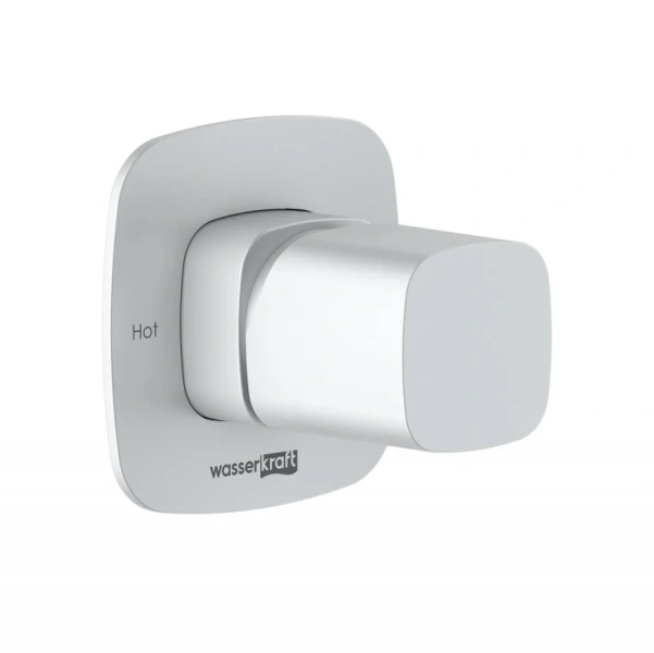 Смеситель для душа WasserKRAFT Saale белый матовый 9551 (детальная фотография)