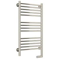 Полотенцесушитель электрический правый, цвет без покрытия перемычка прямая Сунержа Богема 2.0 800х400