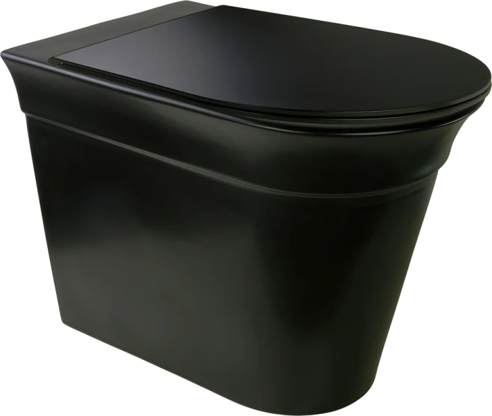 Крышка-сиденье с микролифтом Migliore Monaco черная 32075 (детальная фотография) index_1