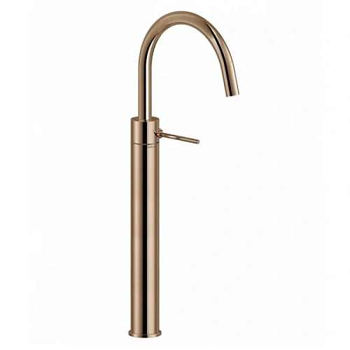 Смеситель для раковины Nobili Velis красное золото - фото 2