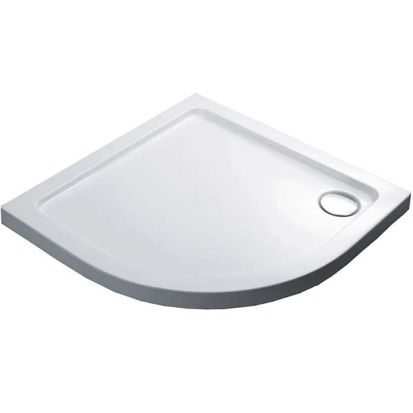 Душевой поддон Black&White Stellar Wind 100x100 см полукруглый 10QC000 (детальная фотография)