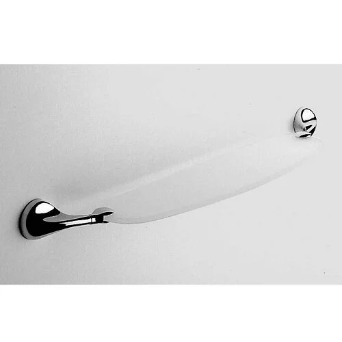 Полочка для ванной Colombo Melo стеклянная B1216 (детальная фотография), современные, hi-tech