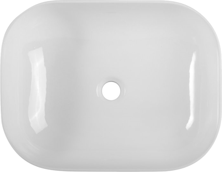 Раковина BelBagno 50 см накладная белая глянцевая BB1302 (детальная фотография), современные, hi-tech