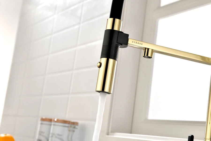 Смеситель для питьевой воды Paulmark Gravity золото Gr213888-G (детальная фотография), в наличии