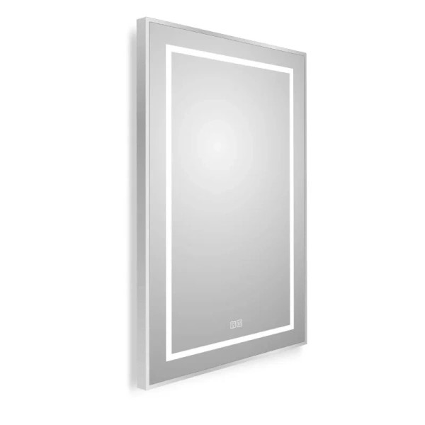 Зеркало с подсветкой BelBagno Kraft 50 см сатин SPC-KRAFT-500-900-LED-TCH-WARM (детальная фотография), 50 см