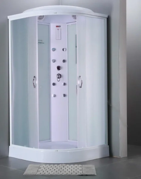 Душевая кабина Timo Eco TE-0709 (детальная фотография), четверть круга